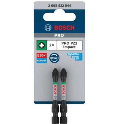 Bosch 2 PRO BITS IMPACT PZ2 55MM