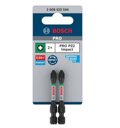 Bosch 2 PRO BITS IMPACT PZ2 55MM