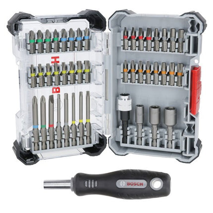 Bosch 35-delige schroefbitset met schroevendraaier - 2607017733