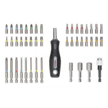 Bosch 35-delige schroefbitset met schroevendraaier - 2607017733