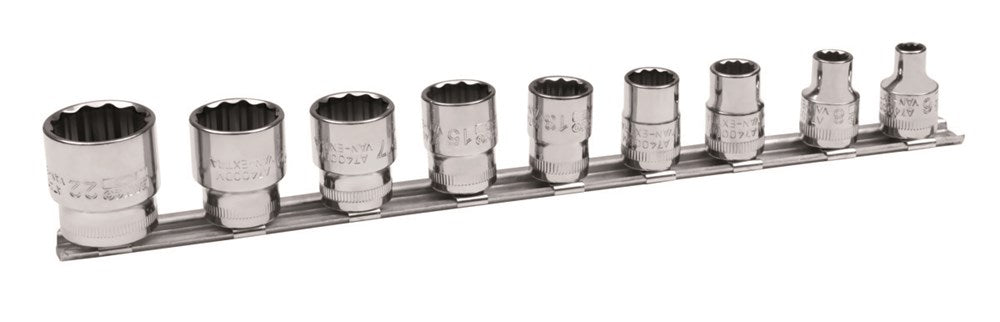 BAHCO DOPPENSET 3/8 RAIL MM 9D