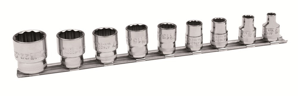 Afbeelding BAHCO dopsleutelset 3/8" 7409MB