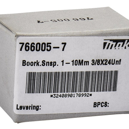Afbeelding Makita boorkop snelspan 1-10mm 766005-7
