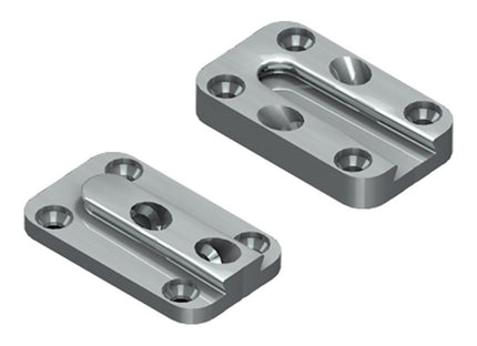 GB BLINDE HOUTVERBINDING 50X30X12 50X80 ALU