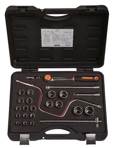 Afbeelding BAHCO dopsleutelset 1/2