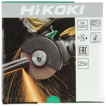 HiKOKI Doorslijpschijf voor RVS/metaal 115x1,6mm - 782316