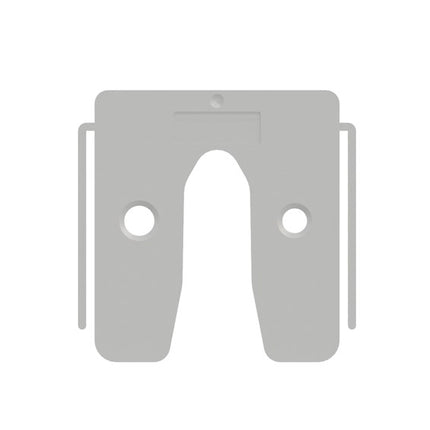 GB UITVULPLAATJE TRANSPARANT 1 KS 50X50