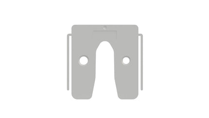 GB UITVULPLAATJE TRANSPARANT 1 KS 50X50