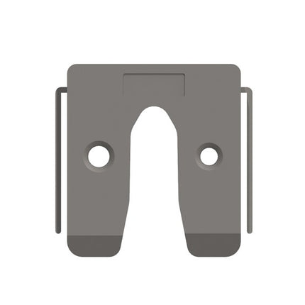 GB UITVULPLAATJE GRIJS MET STELPOOTJES 7 KS 50X50