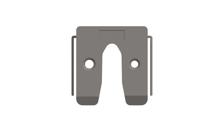 GB UITVULPLAATJE GRIJS MET STELPOOTJES 7 KS 50X50