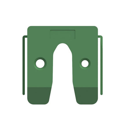 GB UITVULPLAATJE GROEN MET STELPOOTJES 10 KS 50X50