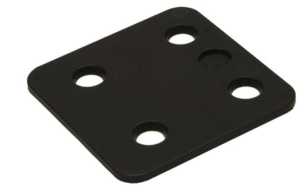 GB DRUKPLAAT ZONDER SLEUF ZWART 3 KS 70X70