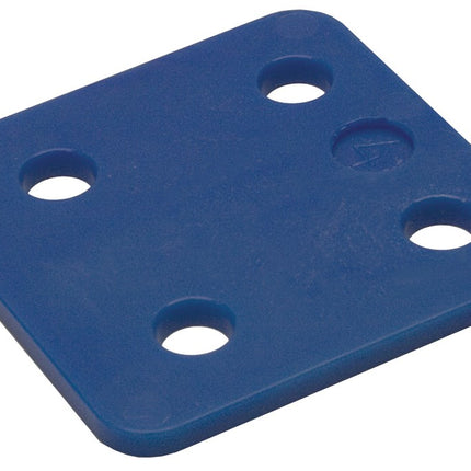 GB DRUKPLAAT ZONDER SLEUF BLAUW 4 KS 70X70