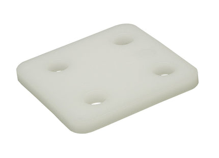 GB DRUKPLAAT ZONDER SLEUF TRANSPARANT 6 KS 70X70