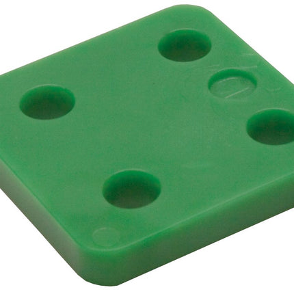 GB DRUKPLAAT ZONDER SLEUF GROEN 10 KS 70X70