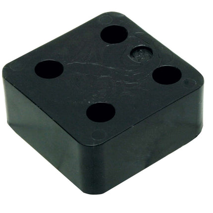 GB DRUKPLAAT ZONDER SLEUF ZWART 30 KS 70X70