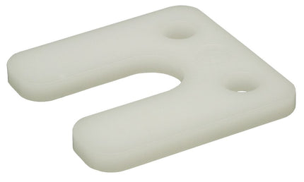 GB DRUKPLAAT MET SLEUF TRANSPARANT 6 KS    70X70