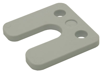 GB DRUKPLAAT MET SLEUF GRIJS 7 KS 70X70