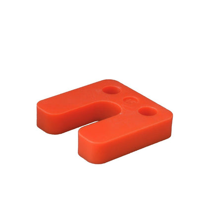 GB DRUKPLAAT MET SLEUF ORANJE 15 KS 70X70