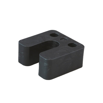 GB DRUKPLAAT MET SLEUF ZWART 30 KS 70X70