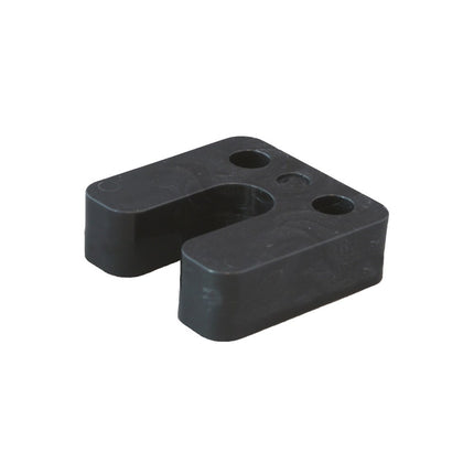 GB HOGEDRUKPLAAT MET SLEUF 20 ABS 70X70