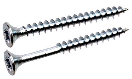 Spaanplaatschroeven platkop Pozidriv verzinkt | Chipboard screws countersunk head Pozidriv zincplated | Spanplattenschrauben Senkkopf Pozidriv verzinkt | Vis à bois tête fraisée Pozidriv zingué
