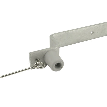 DEUROPVANGBEUGEL VLAK 215X50X60 TV 40X8