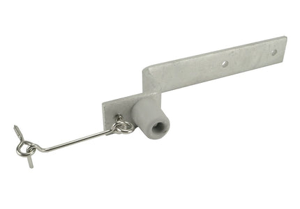 DEUROPVANGBEUGEL VLAK 215X50X60 TV 40X8