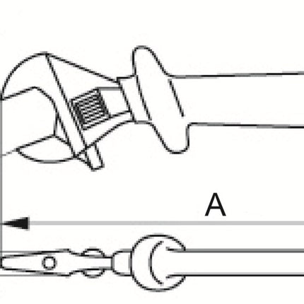 Afbeelding BAHCO moersleutel vde 8070V - 8074V