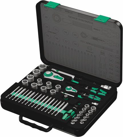 8100 SA/SC 2 Zyklop Speed ratel- en doppenset, 1/4