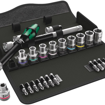 8100 SC 9 Zyklop Speed-ratelset, 1/2"-aandrijving, inch, 28 -delig