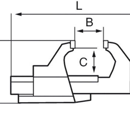 BAHCO BANKSCHROEF ROND 150MM