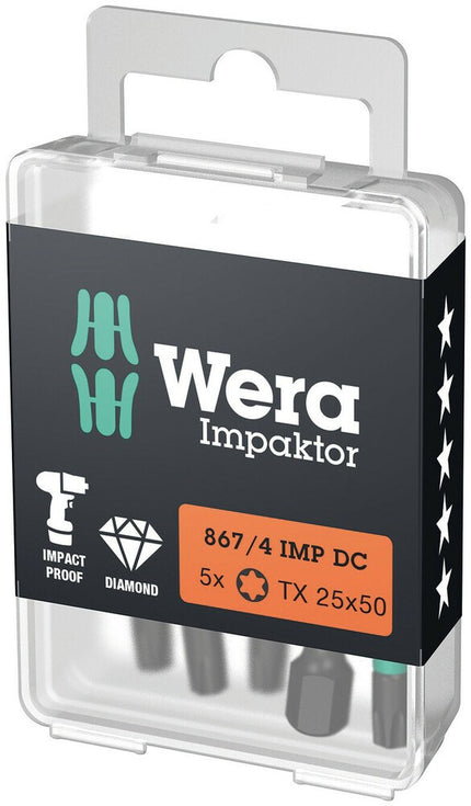 Afbeelding Wera bit torx 867/4 IMP DC Impaktor
