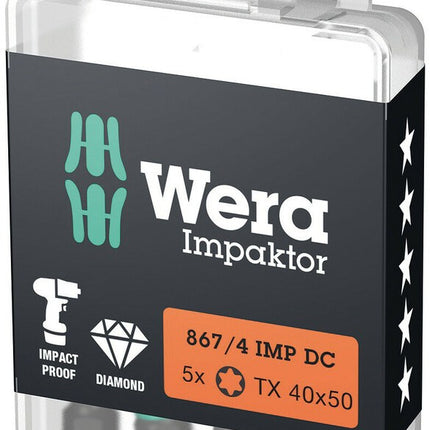 Afbeelding Wera bit torx 867/4 IMP DC Impaktor