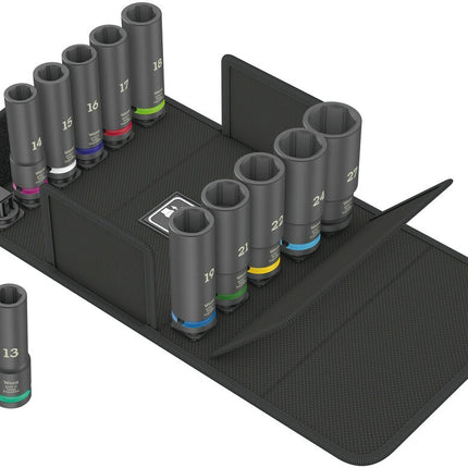 Afbeelding Wera dopsleutelset 1/2" 8790 C Impaktor Deep Set 1