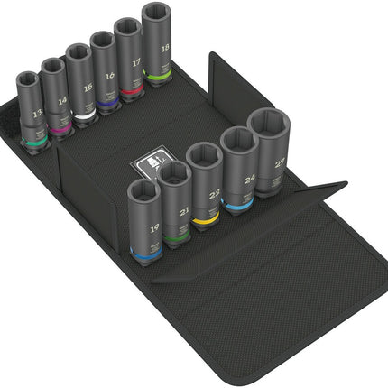 Afbeelding Wera dopsleutelset 1/2" 8790 C Impaktor Deep Set 1