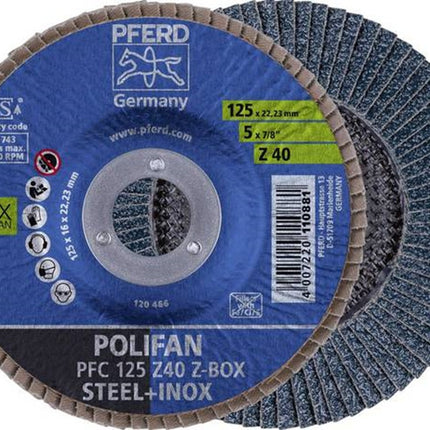 PFERD POLIFAN PFC 125 Z40 START STEELOX
