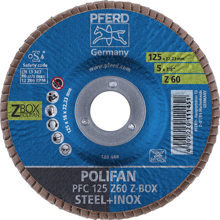 PFERD POLIFAN PFC 125 Z60 START STEELOX