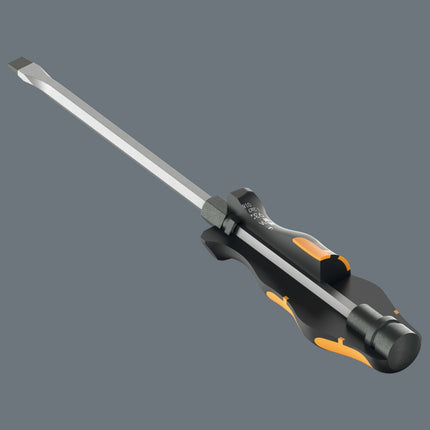 <b>Serie 900 – de schroefbeitel</b><br/>De Schroefbeitel is de oplossing, als u niet alleen wil schroeven. – Voor het schroeven, beitelen en losmaken van vastzittende schroeven door doelgerichte klappen met de hamer op de slagkop. Met geïntegreerde slagkop voor de verhoging van de levensduur en ter 