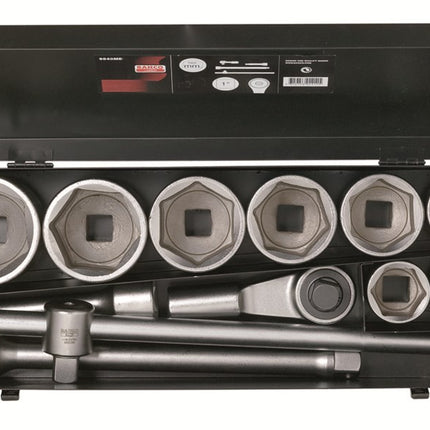 Afbeelding BAHCO dopsleutelset 1" metrisch 9540MB