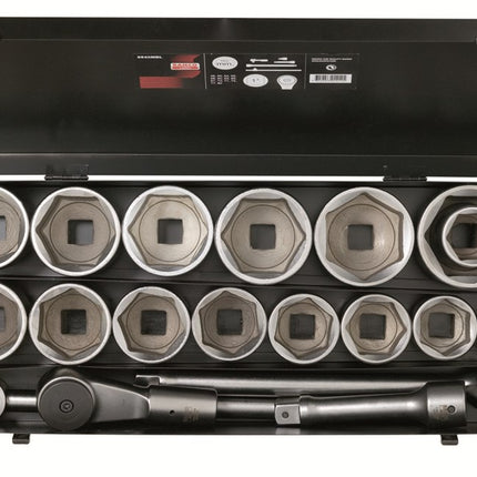 Afbeelding BAHCO dopsleutelset 1" metrisch 9540MBL