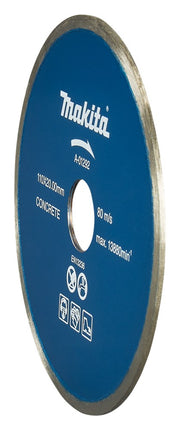 Afbeelding Makita diamantschijf 110x20x1.5mm uni A-01292