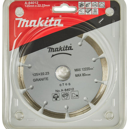 Afbeelding Makita diamantschijf 125mm uni. pro A-84012