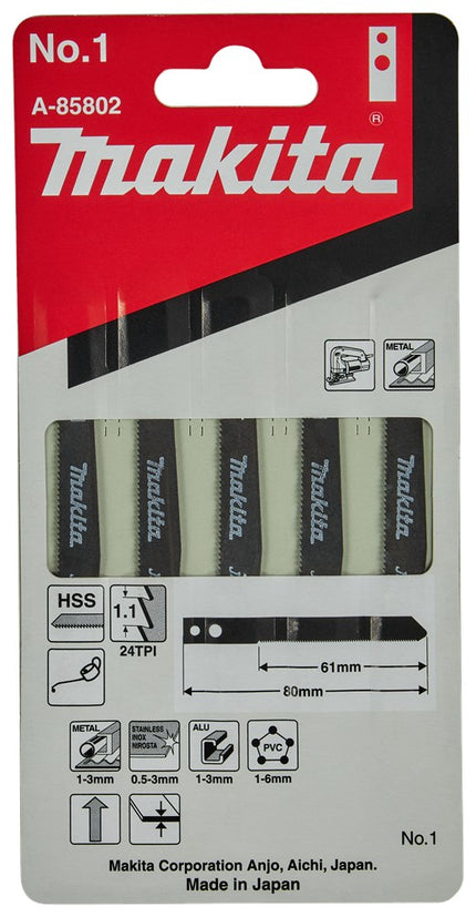 Afbeelding Makita decoupeerzaagblad no1 A-85802