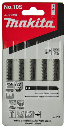 Afbeelding Makita decoupeerzaagblad no10s A-85824