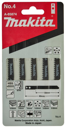 Afbeelding Makita decoupeerzaagblad no4 A-85874