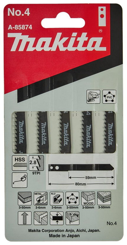 Afbeelding Makita decoupeerzaagblad no4 A-85874