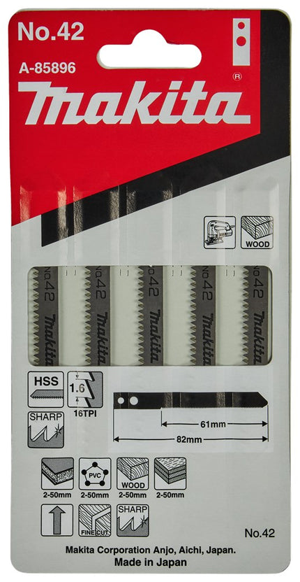 Afbeelding Makita decoupeerzaagblad no42 A-85896