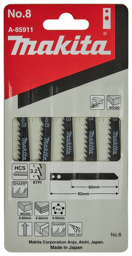 Afbeelding Makita decoupeerzaagblad no8 A-85911