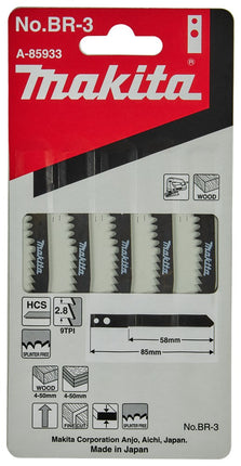 Afbeelding Makita set decoupeerzaagjes br3 A-85933